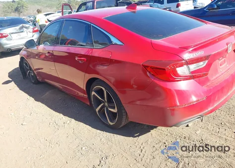 2019 Honda Accord Sport from USA, damaged, VIN 1HGCV1F3XKA143929